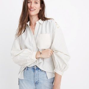 Madewell Oversized Popover Shirt